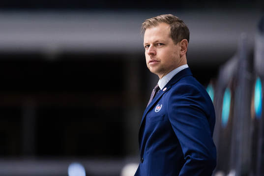 Oskarshamns tränare Martin Filander