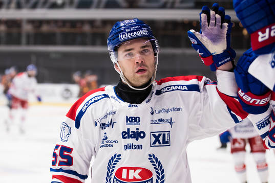 Oskarshamns David Quenneville jublar