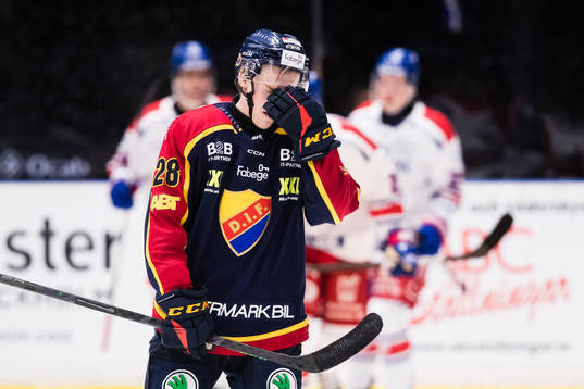 Djurgårdens Oscar Bjerselius deppar