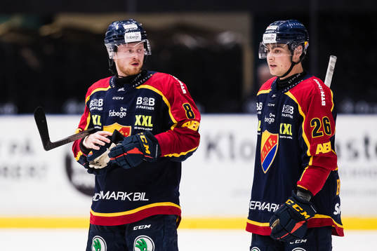 Djurgårdens Linus Arnesson och Alex Brännstam