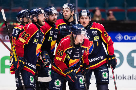 Djurgårdens Marcus Sörensen jublar