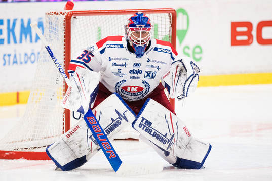 Oskarshamns målvakt Joe Cannata