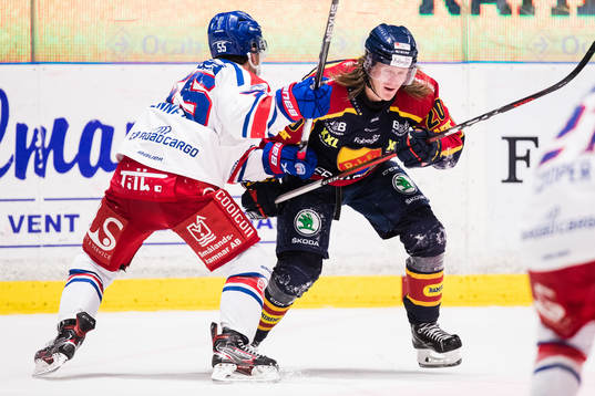 Oskarshamns David Quenneville och Djurgårdens Marcus