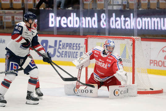 Timrås Sami Rajaniemi och Linköpings Emil Heineman