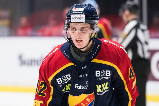 Djurgårdens Ludvig Hedström deppar