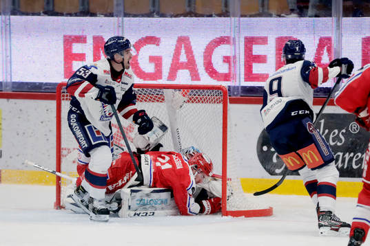 Timrås Joey LaLeggia och Linköpings Eddie Larsson