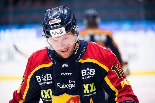 Djurgårdens Niclas Bergfors deppar