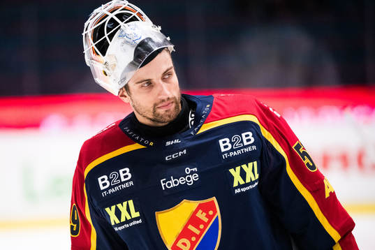 Djurgårdens målvakt Mantas Armalis
