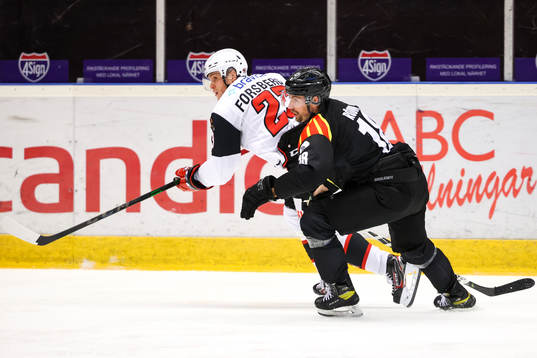 Malmö Redhawks Christoffer Forsberg och Brynäs Anton