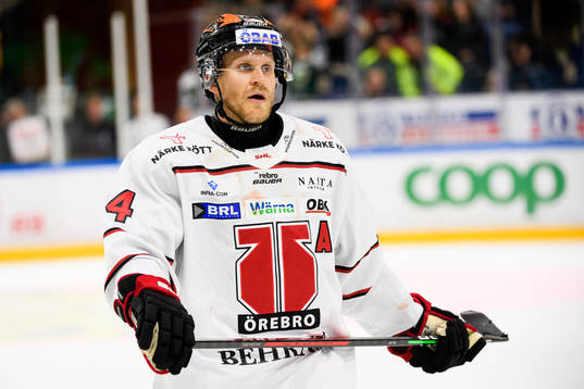 Örebros Jani Lajunen deppar