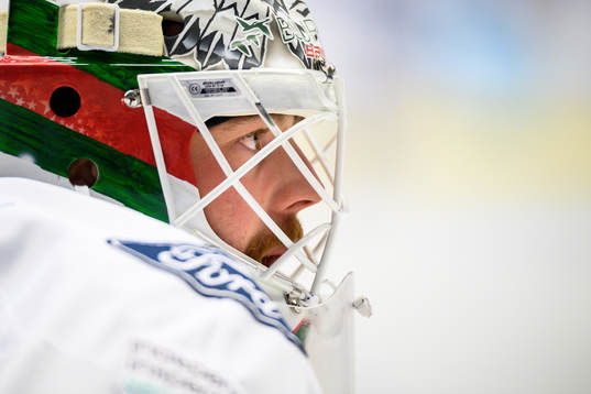 Frölundas målvakt Niklas Rubin
