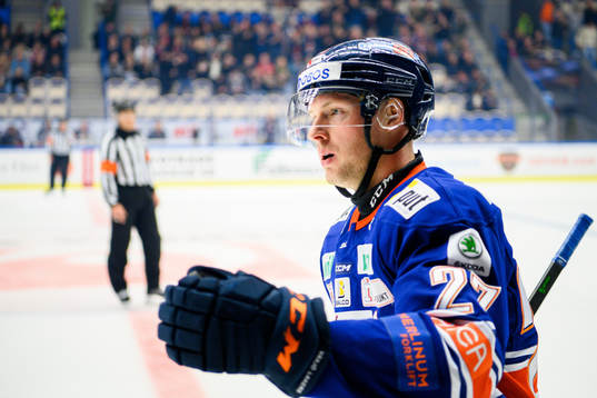 Växjös Martin Lundberg jublar