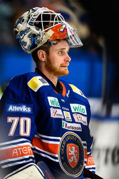 Växjös målvakt Adam Åhman