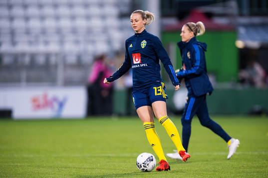 Amanda Ilestedt of Sweden