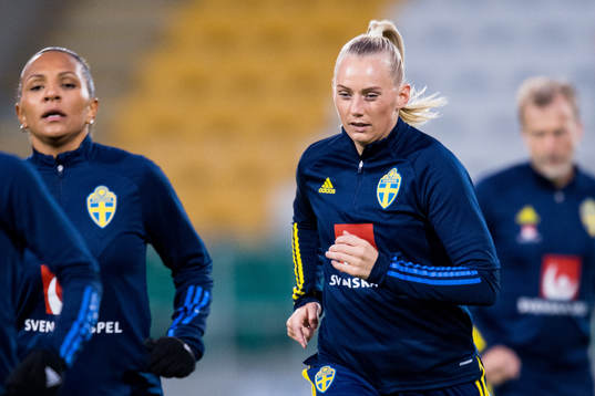 Stina Blackstenius of Sweden