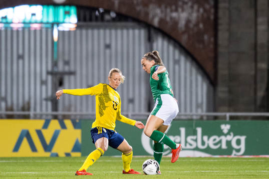 Amanda Ilestedt of Sweden