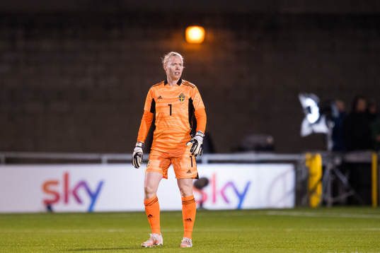 Goalkeeper Hedvig Lindahl of Sweden