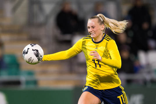 Stina Blackstenius of Sweden