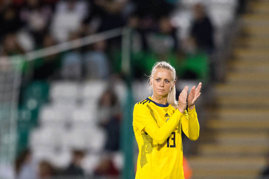 Amanda Ilestedt of Sweden