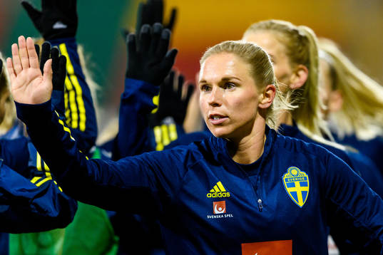 Jonna Andersson of Sweden ahead the FIFA Women's World Cup