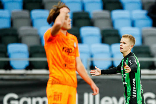 GAIS Viktor Alexandersson jublar