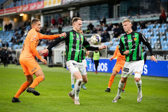 AFC Eskilstunas Pontus Rödin mot GAIS Simon Alexandersson