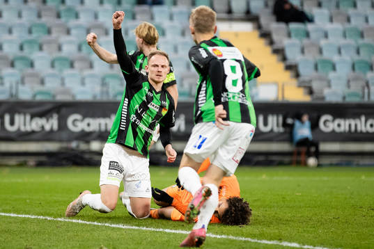 GAIS Simon Alexandersson jublar