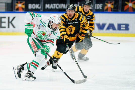 Rögles Marco Kasper och Skellefteås Adam Mascherin