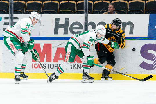 Rögles Anton Bengtsson och Skellefteås Oskar Nilsson