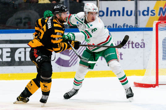 Skellefteås Melker Karlsson och Rögles Tony Sund