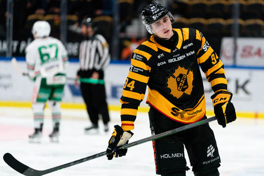 Skellefteås Linus Karlsson deppar