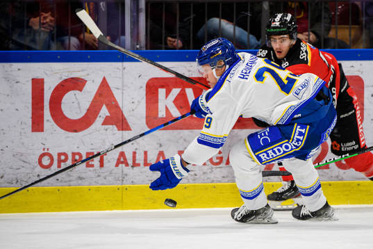 Leksands Emil Heineman och Luleås Isac Brännström