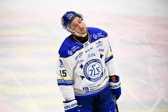 Leksands Max Veronneau deppar