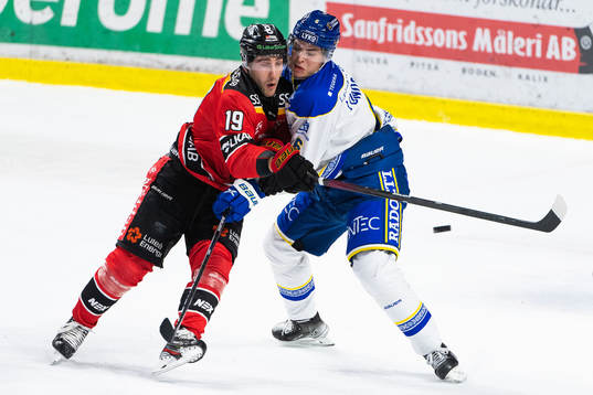 Luleås Konstantin Komarek och Leksands Alexander Lundqvist