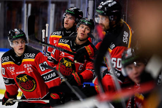 Luleås Julius Honka och Erik Gustafsson deppar
