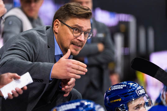 Leksands tränare Björn Hellkvist