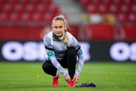 Maria Olsvik of Norway prior to the FIFA Women's World Cup