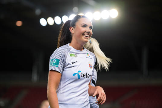 Ingrid Syrstad Engen of Norway prior to the FIFA Women's