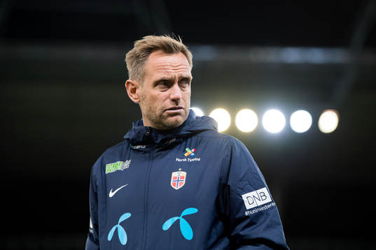 Martin Sjögren, head coach of Norway prior to the FIFA