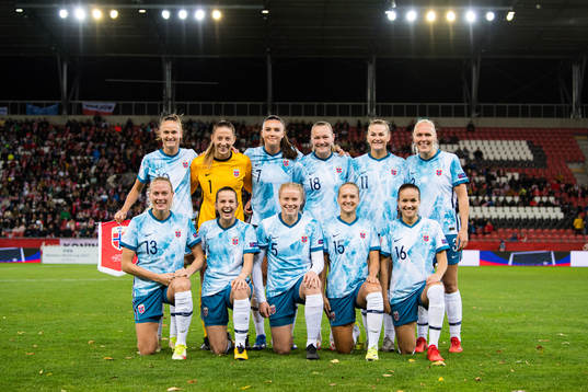 The starting eleven of Norway