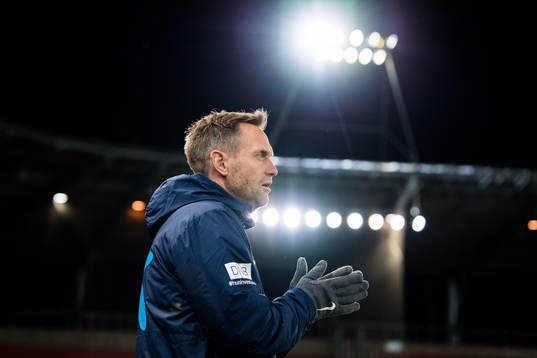 Martin Sjögren, head coach of Norway prior to the FIFA