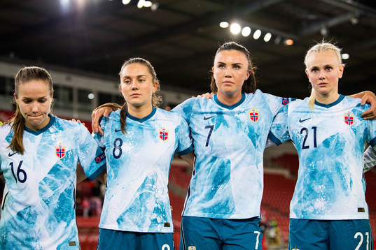 Guro Reiten, Vilde Bøe Risa, Ingrid Syrstad Engen and