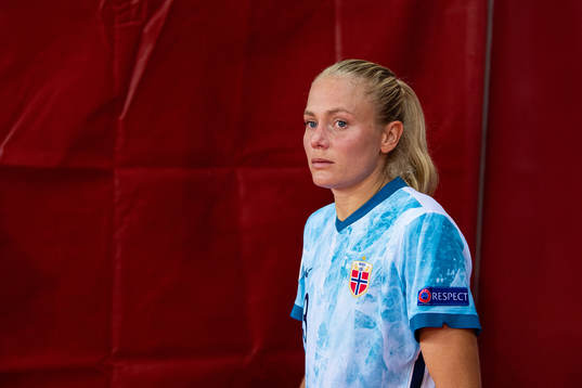 Guro Bergsvand of Norway at half time