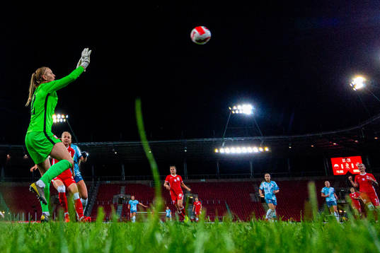 Goalkeeper Karolina Klabis of Poland