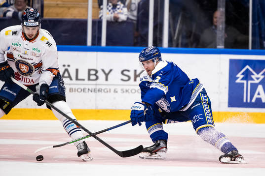 Leksands Fredrik Forsberg och Växjös Hardy Häman Aktell