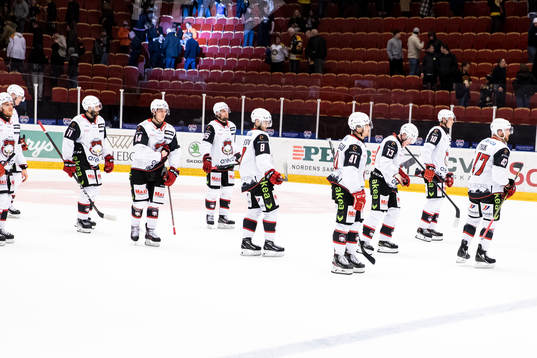 Malmö Redhawks spelarna deppar