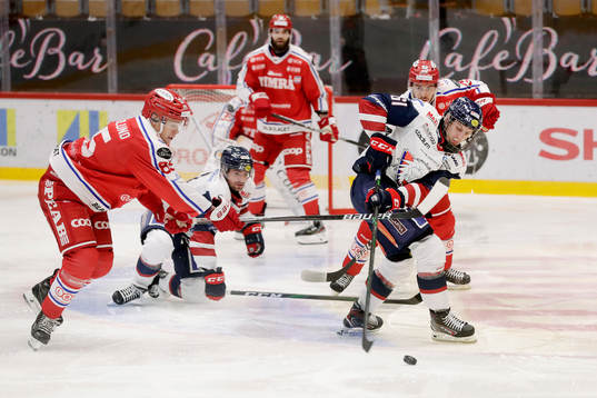 Linköpings Markus Ljungh och Timrås Filip Westerlund