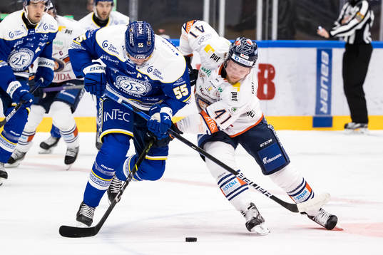 Leksands Jonas Ahnelöv och Växjös Ludvig Nilsson