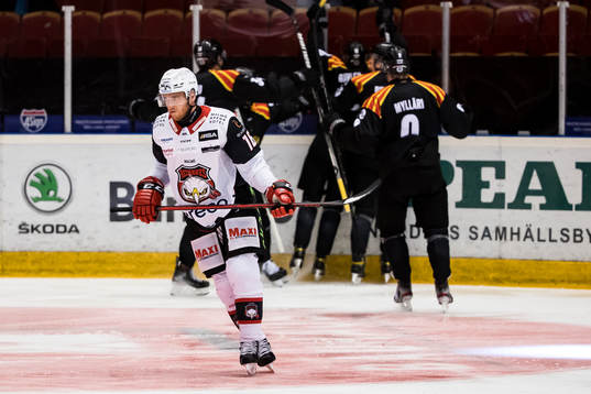 Malmö Redhawks Matias Lassen  deppar