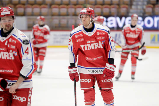 Timrås Viktor Liljegren deppar